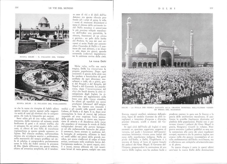 Delhi nuova e antica - Estratto 1939 | Immagine Gallery 7