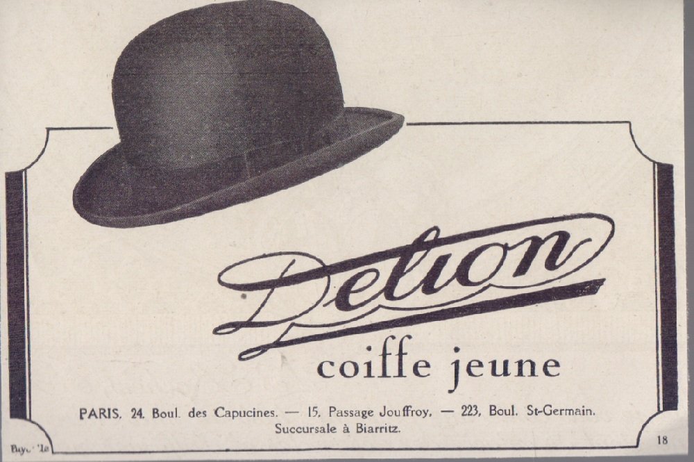 Delion coiffe jeune. Advertising 1926 | Immagine principale