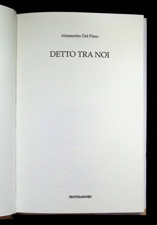 Detto tra noi