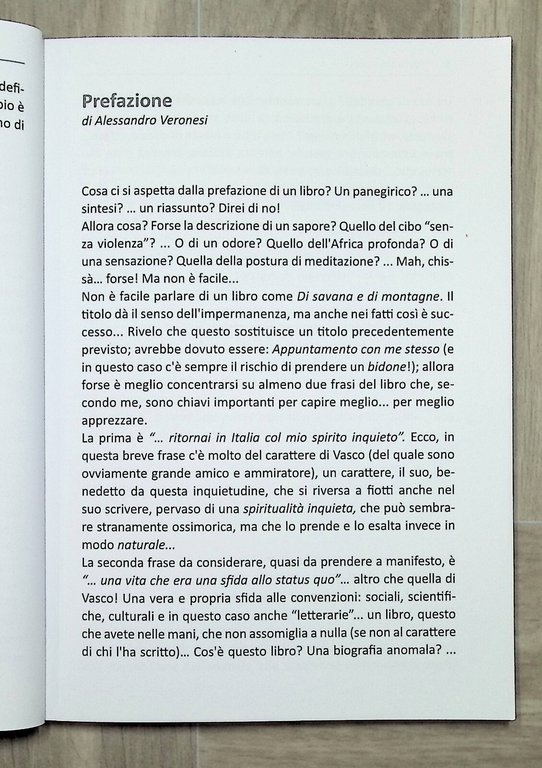 Di Savana e di Montagne Libro Merciadri Ricordi di Medicina …