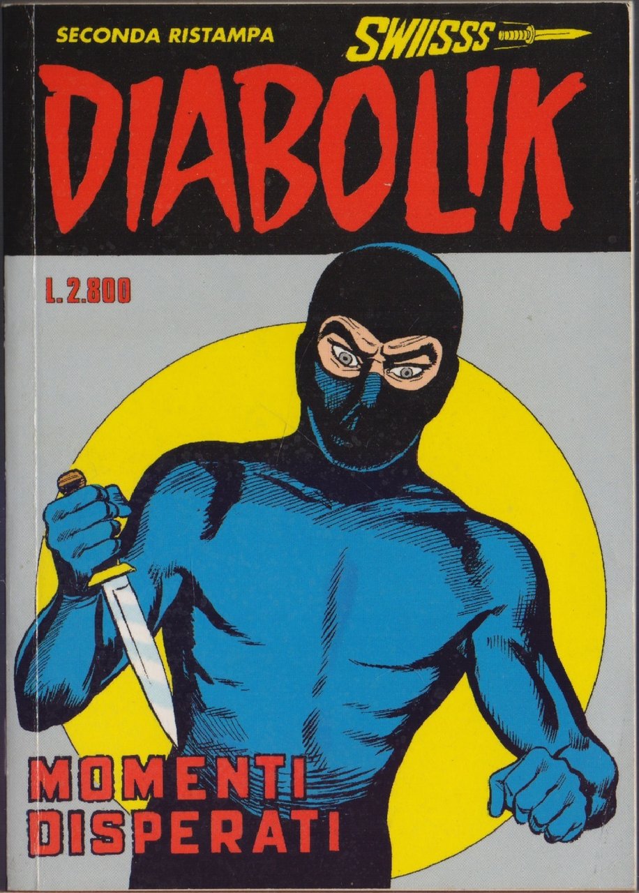 Diabolik - Momenti disperati Swiisss nr. 56 - 1999 | Immagine principale