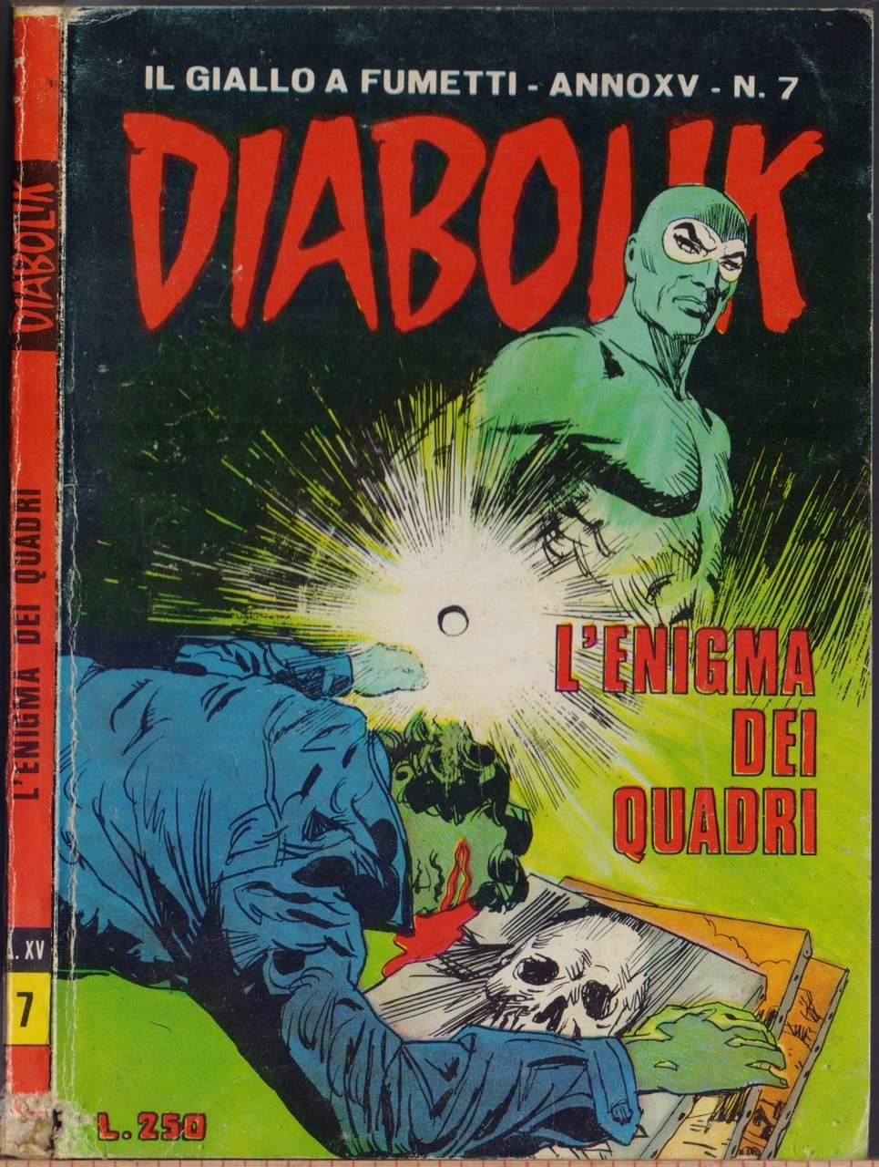 Diabolik L'enigma dei quadri - Anno XV Nr. 7 | Immagine principale