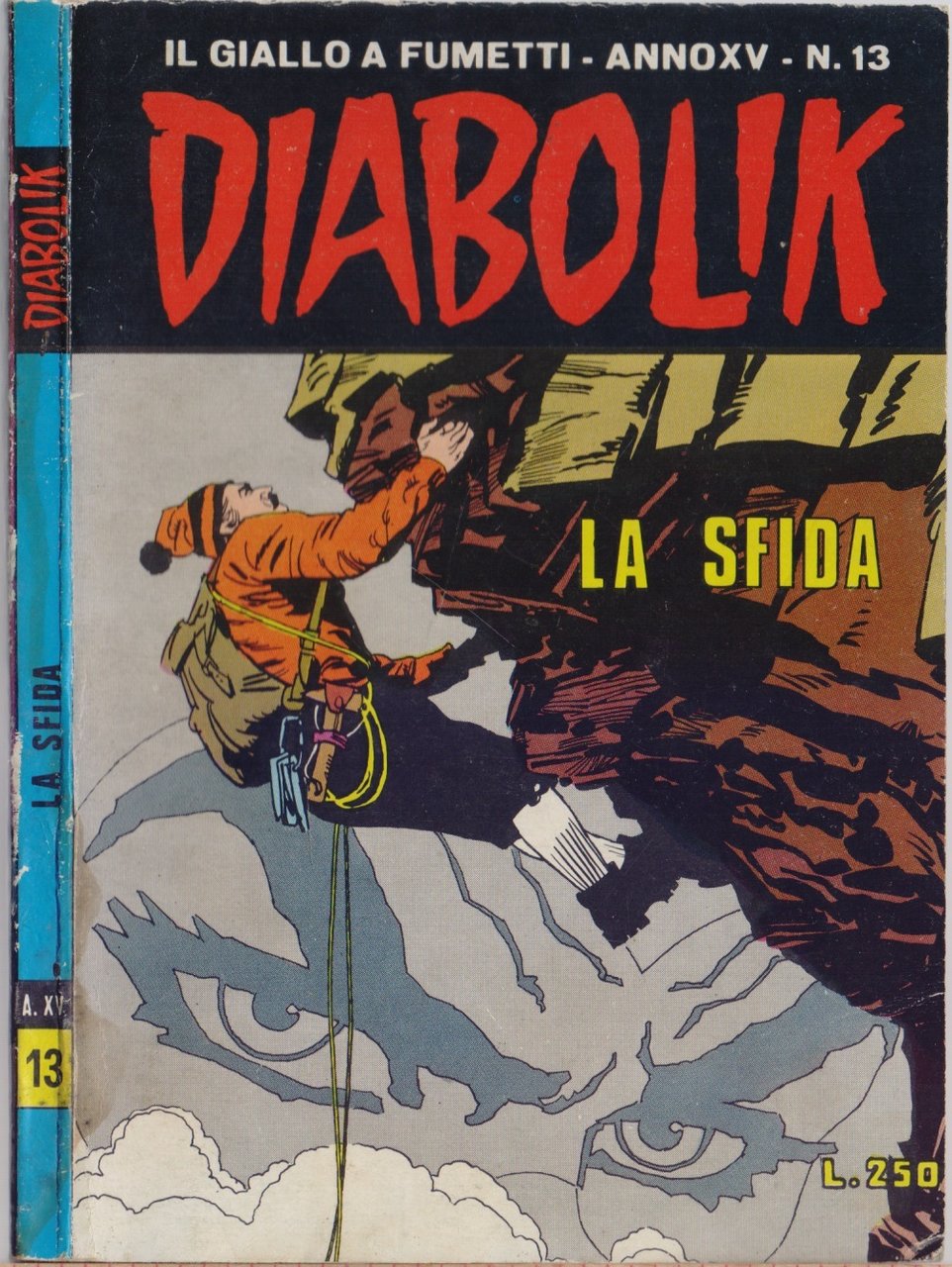 Diabolik La sfida - Anno XV Nr. 13 | Immagine principale