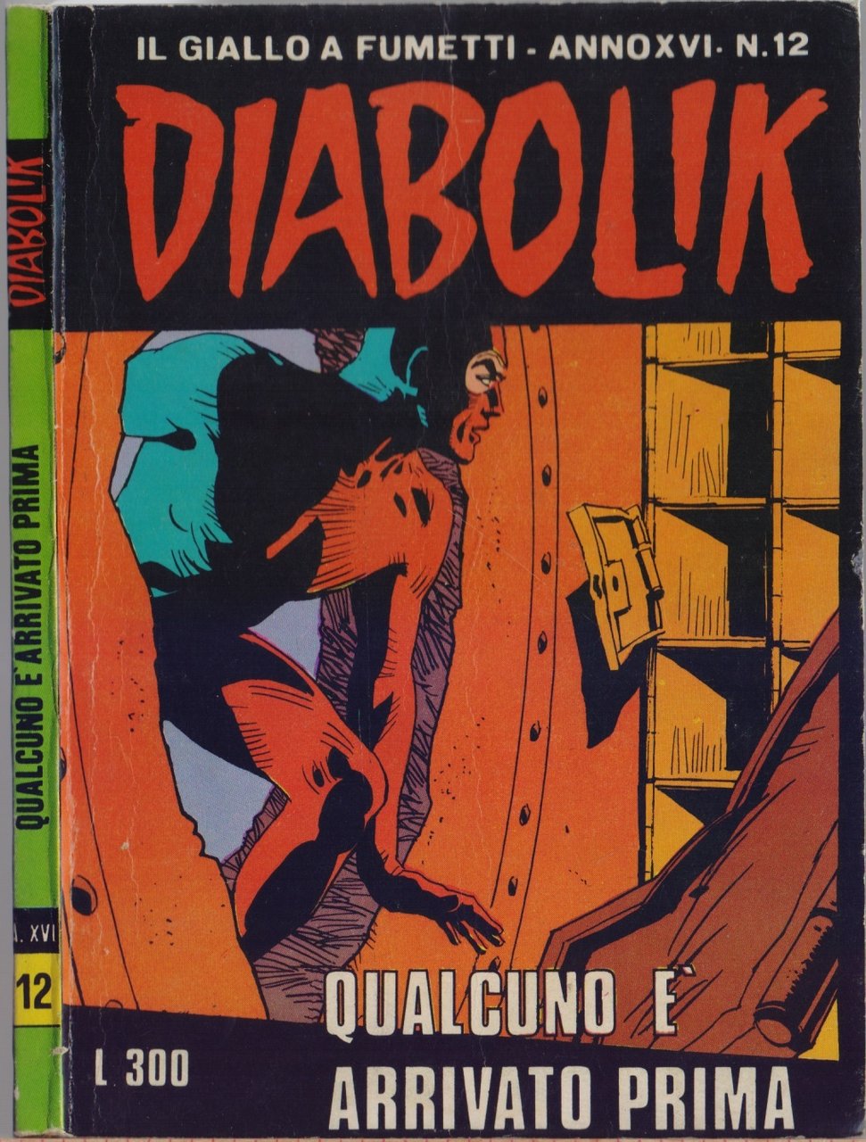 Diabolik Qualcuno è arrivato prima - Anno XVI Nr. 12 | Immagine principale