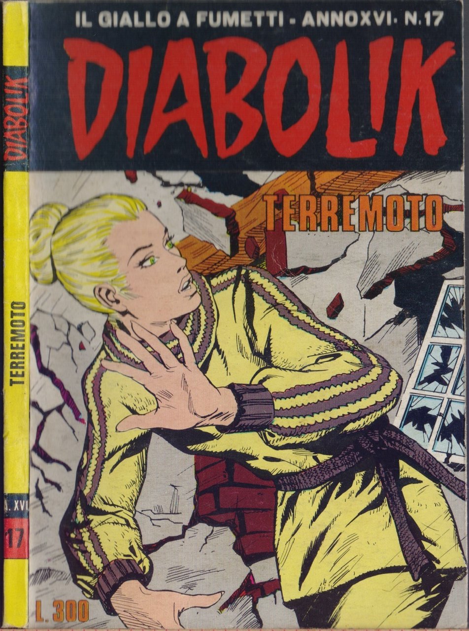 Diabolik Terremoto - Anno XVI Nr. 17 | Immagine principale