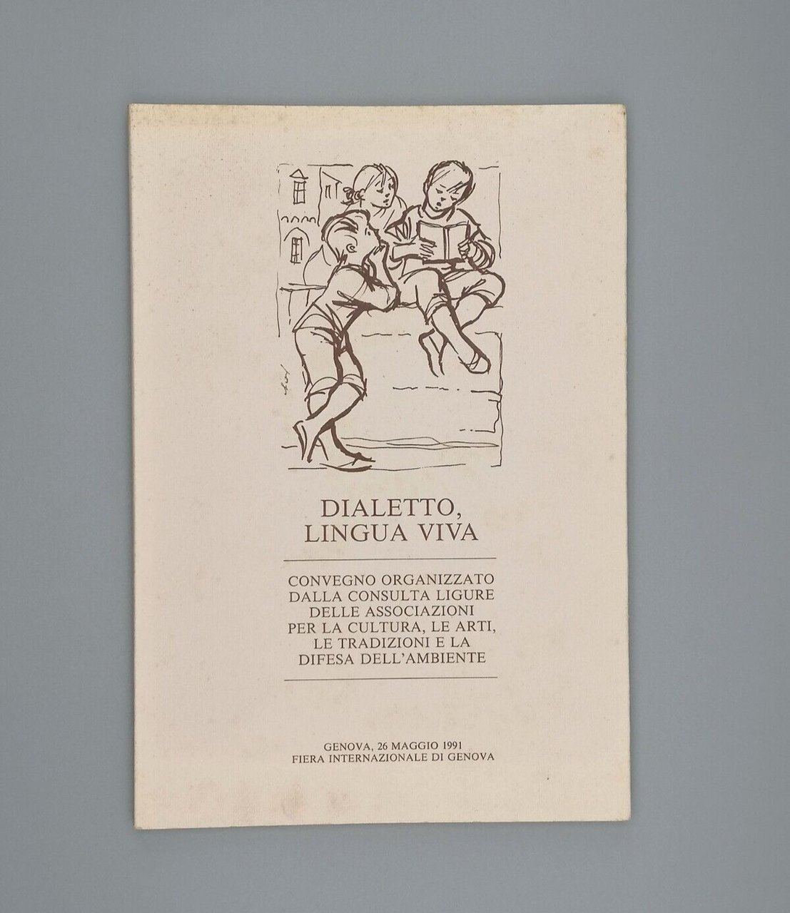Dialetto Lingua Viva Libro Convegno Consulta Ligure Dialetti Liguria Genova …