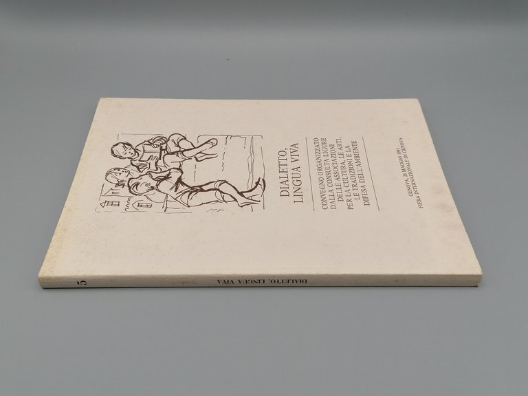 Dialetto Lingua Viva Libro Convegno Consulta Ligure Dialetti Liguria Genova …