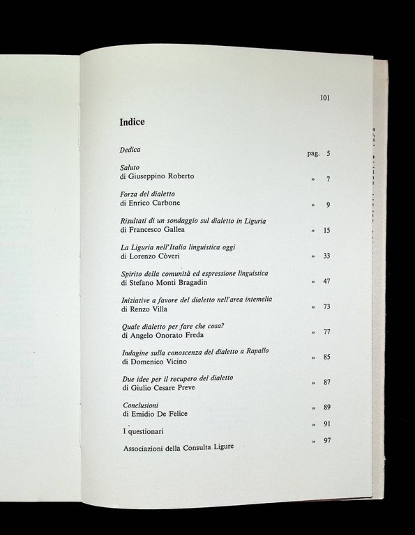 Dialetto Lingua Viva Libro Convegno Consulta Ligure Dialetti Liguria Genova …