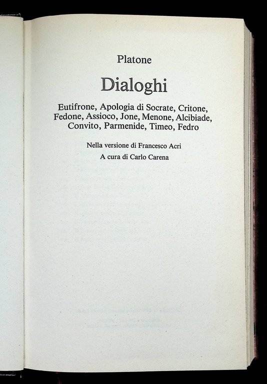 Dialoghi. Eutifrone, Apologia di Socrate, Critone, Fedone, Assioco, Jone, Menone, … | Immagine Gallery 4