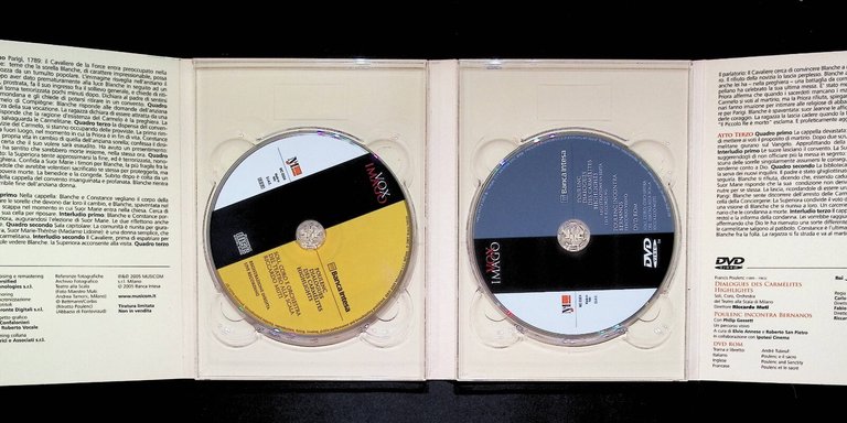 Dialogues des Carmelites Francis Poulenc DVD+CD Riccardo Muti Teatro alla …