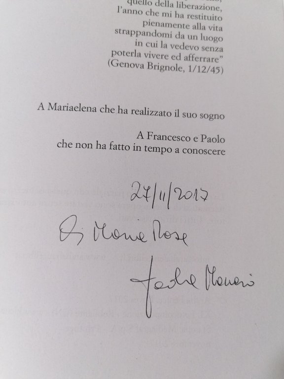 Diario Dell'Alpino Francesco Maccario Libro Araba Fenice Autografato 2017