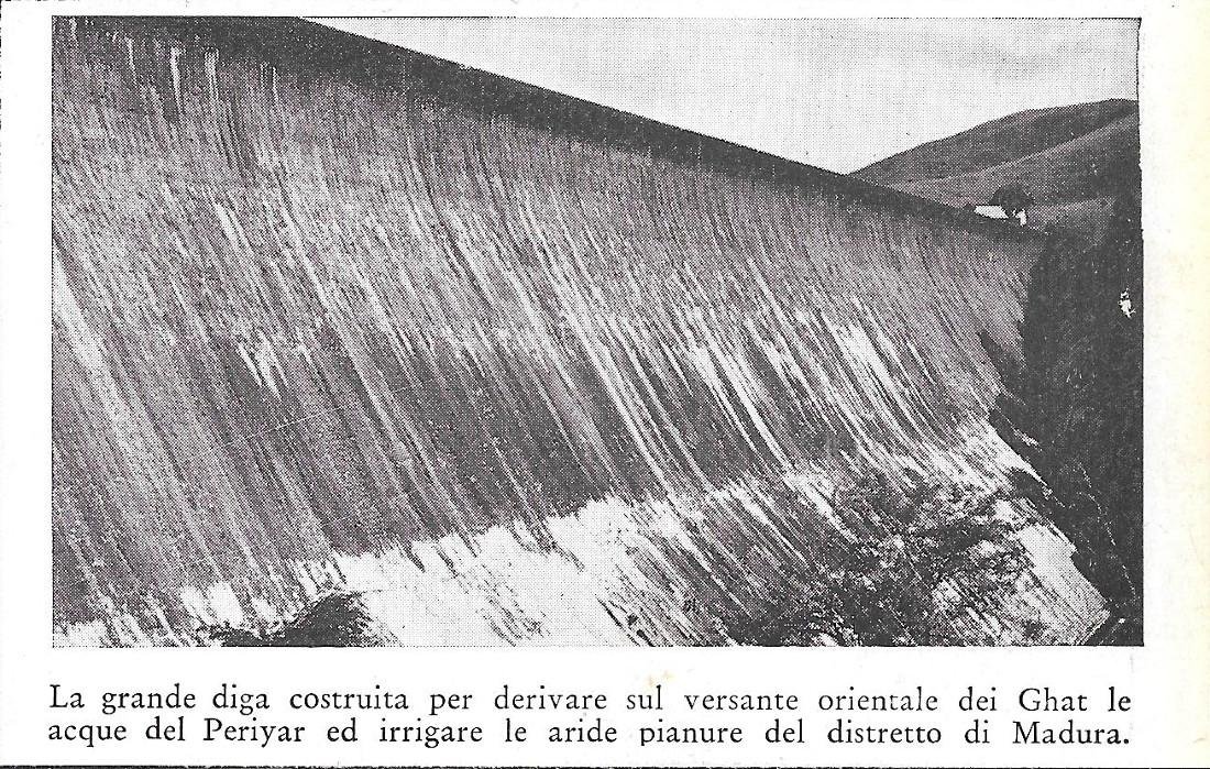 Diga per deviare il Periyar (India). Stampa 1934 | Immagine principale