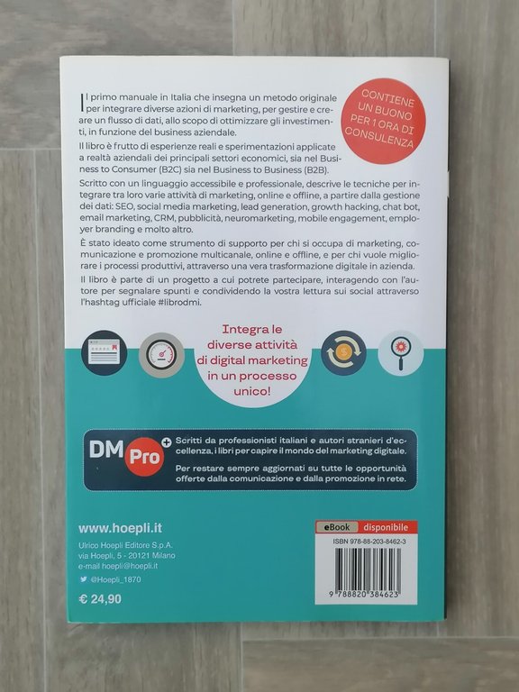 Digital Marketing Integrato Libro De Nobili Hoepli Tecniche Aumentare le …