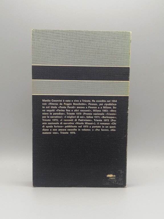 Discorso di un Triestino agli Italiani Libro Manlio Cecovini LINT …