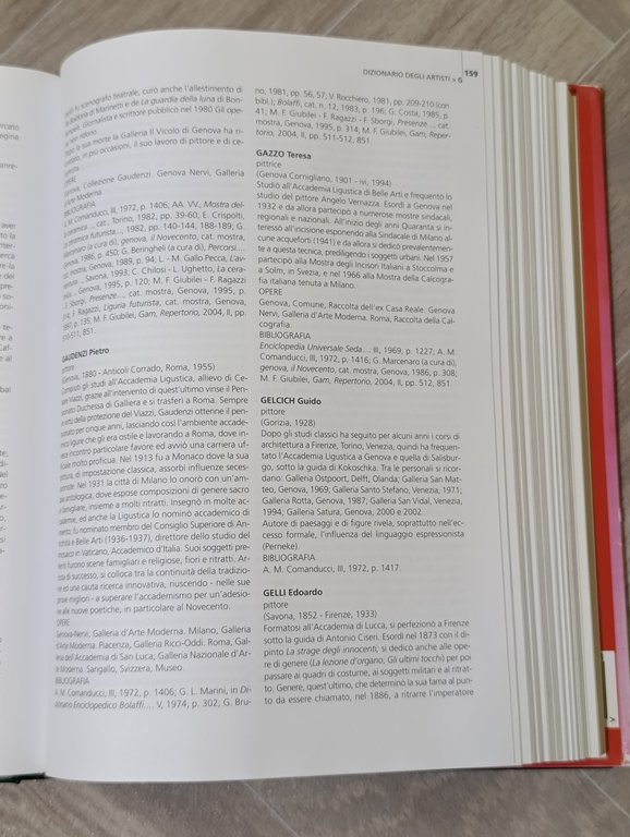 Dizionario artisti liguri. Pittori, scultori, ceramisti, incisori del Novecento