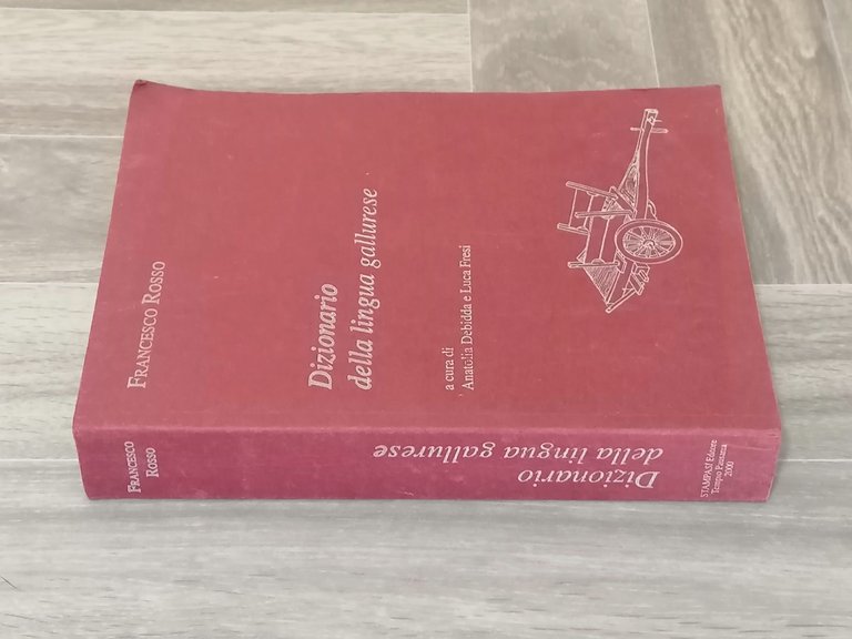 Dizionario Della Lingua Gallurese Libro Francesco Rosso Debidda Fresi Rarissimo