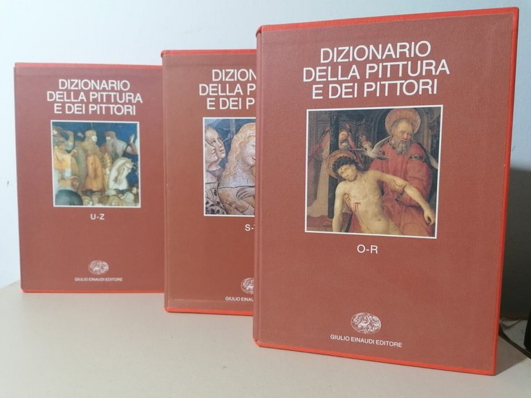 DIzionario Della Pittura e dei Pittori Einaudi 6 Volumi Completo …