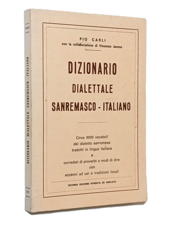 Dizionario Dialettale Sanremasco-Italiano | Immagine Gallery 10