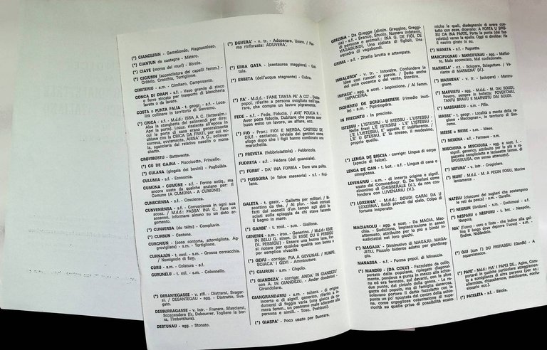 Dizionario Dialettale Sanremasco-Italiano | Immagine Gallery 9