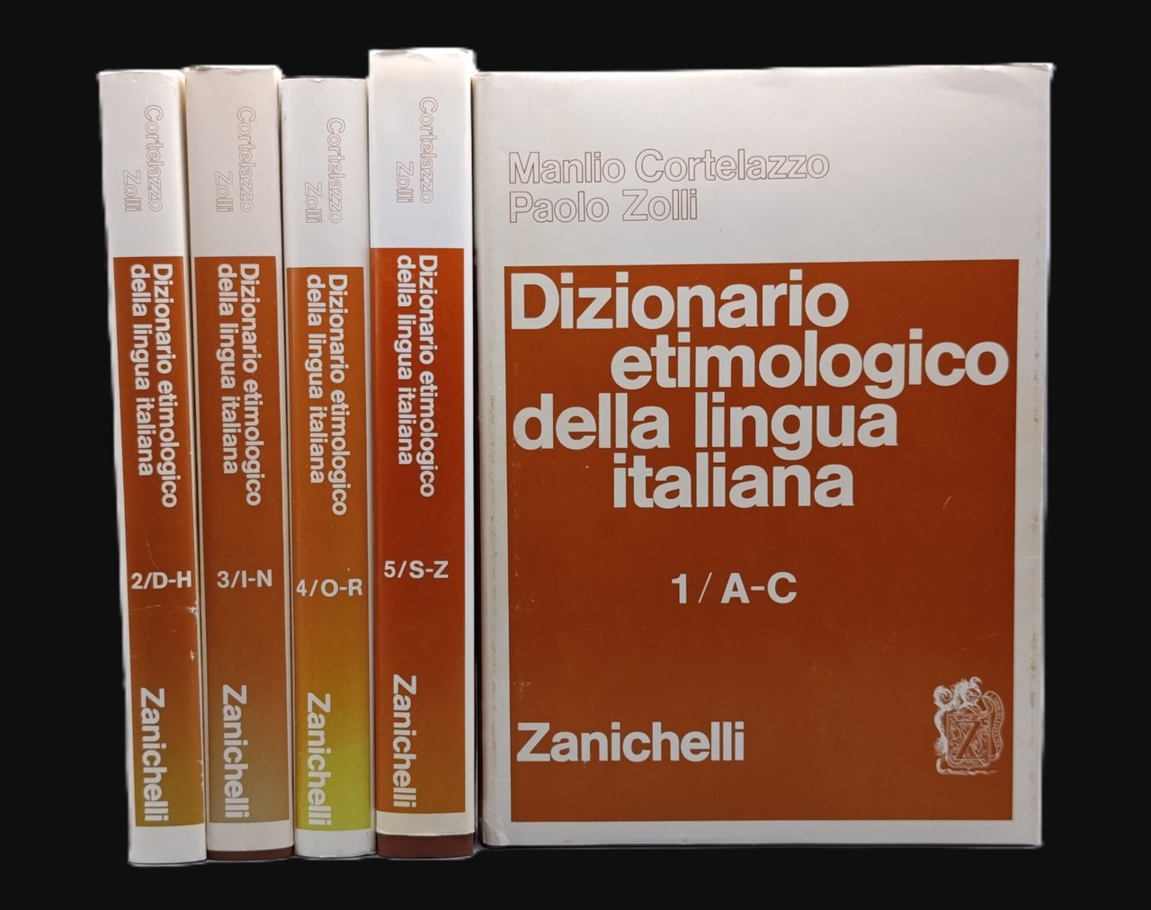 Dizionario Etimologico della Lingua Italiana. Opera completa in 5 volumi