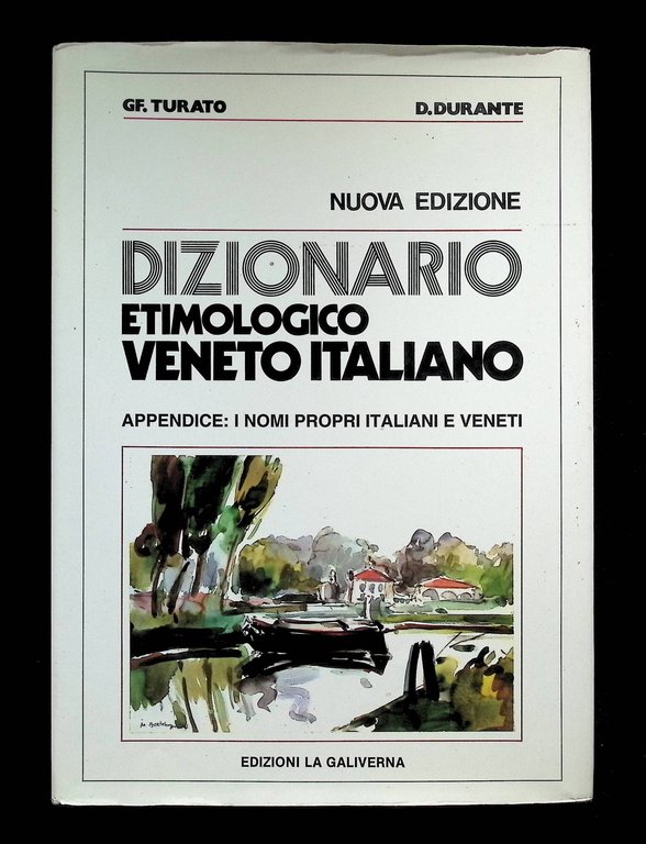 Dizionario Etimologico Veneto Italiano. Appendice: i Nomi propri Italiani e … | Immagine Gallery 5
