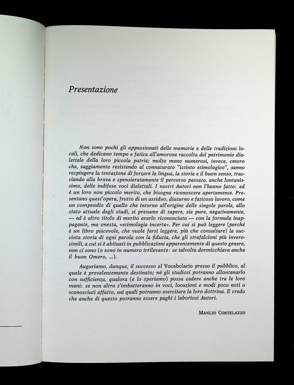 Dizionario Etimologico Veneto Italiano. Appendice: i Nomi propri Italiani e … | Immagine Gallery 7