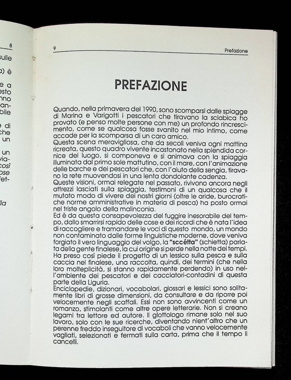 Dizionario Finalese Lessico Dialettale della Pesca e della Caccia Libro …