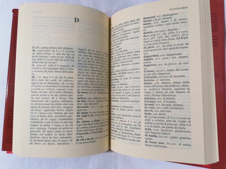 Dizionario Genovese Libro Adriano Agostino Dialetto Genova Newton Compton 2006