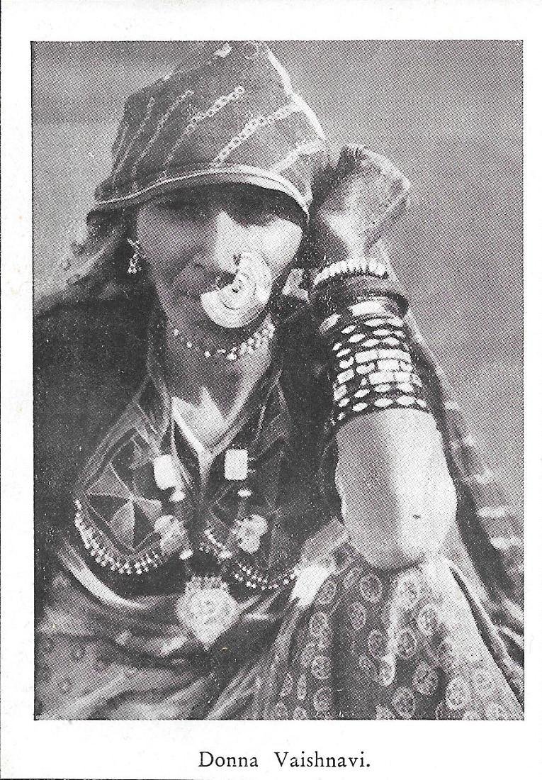 Donna Vaishnavi (India). Stampa 1934 | Immagine principale