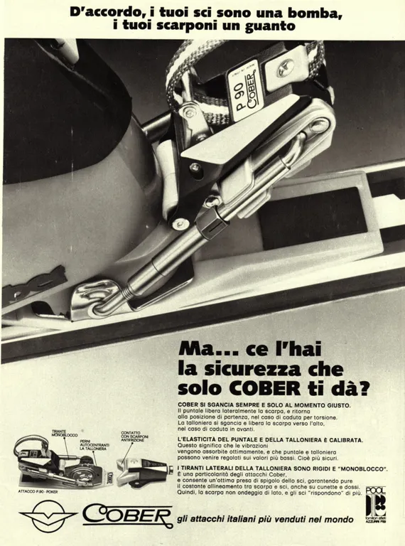 Doposci Diadora Papero / Attacchi Cober. Advertising 1976 | Immagine Gallery 2