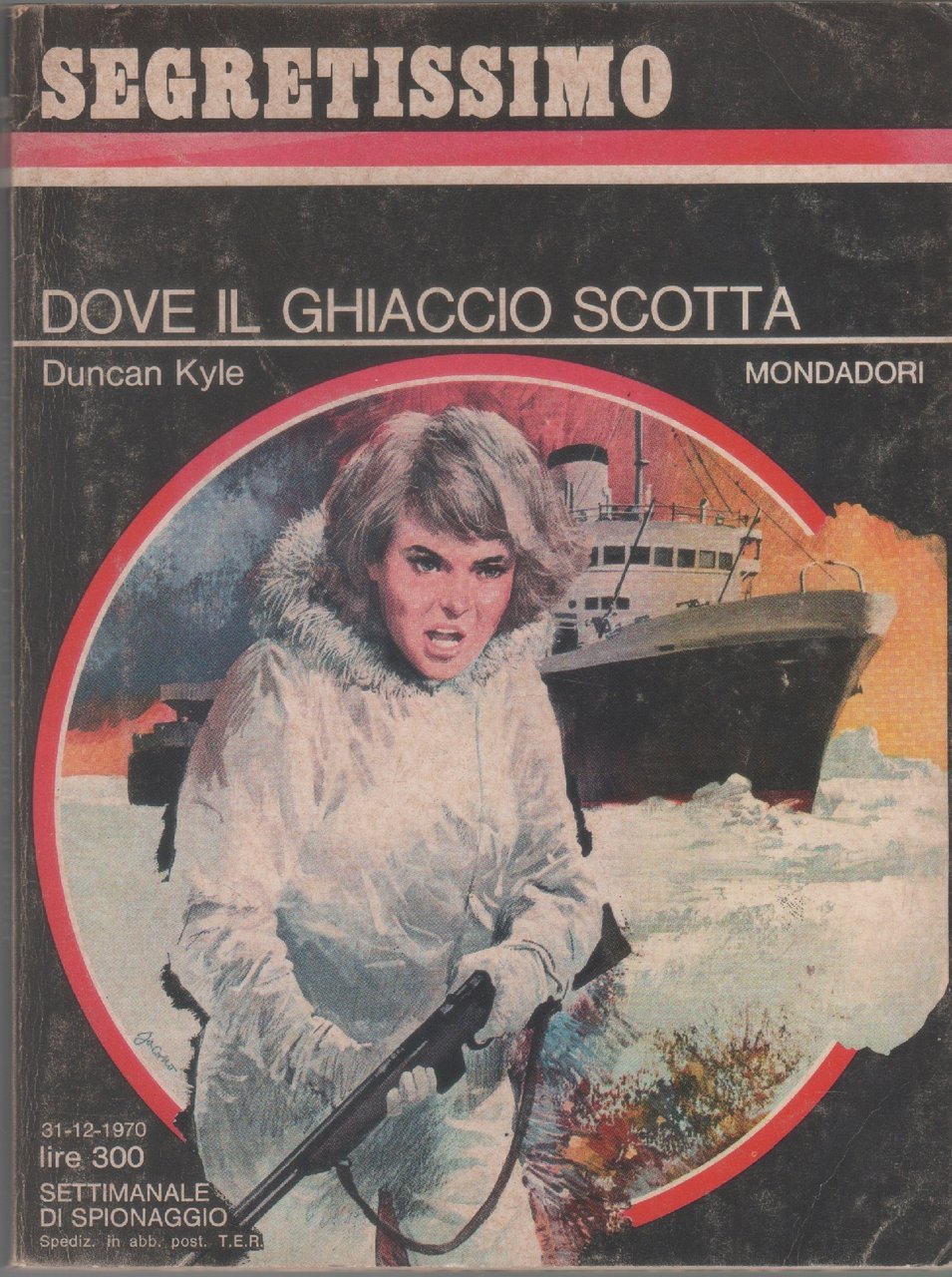 Dove il ghiaccio scotta - Duncan Kyle | Immagine principale