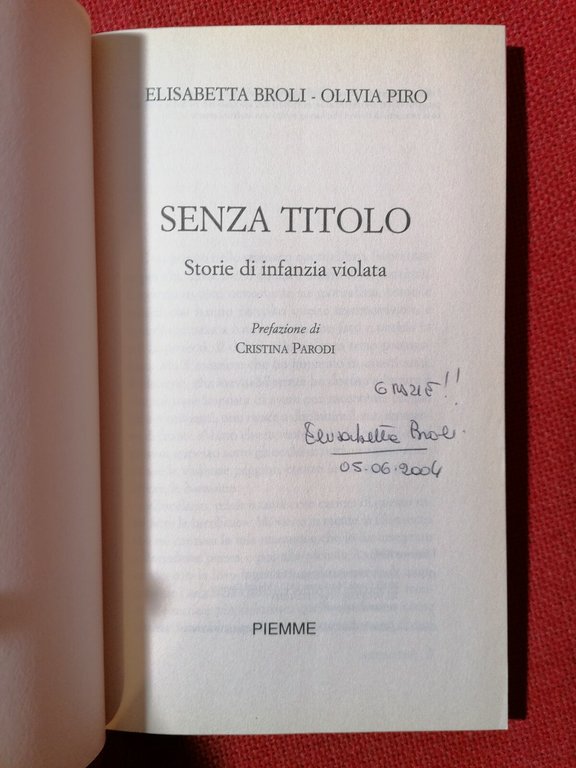 E. Broli e O. Piro, Senza titolo. Storia di un'infanzia …