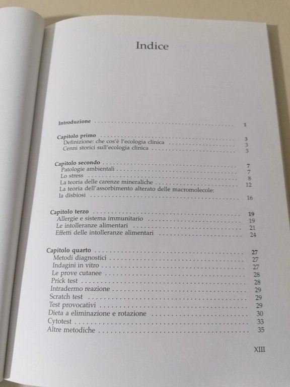 Ecologia Clinica E Intolleranze Alimentari Libro Mandatori Rizzo 2^ Edizione