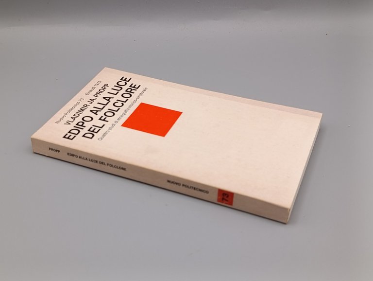 Edipo alla luce del folclore. Quattro studi di etnografia storico-strutturale