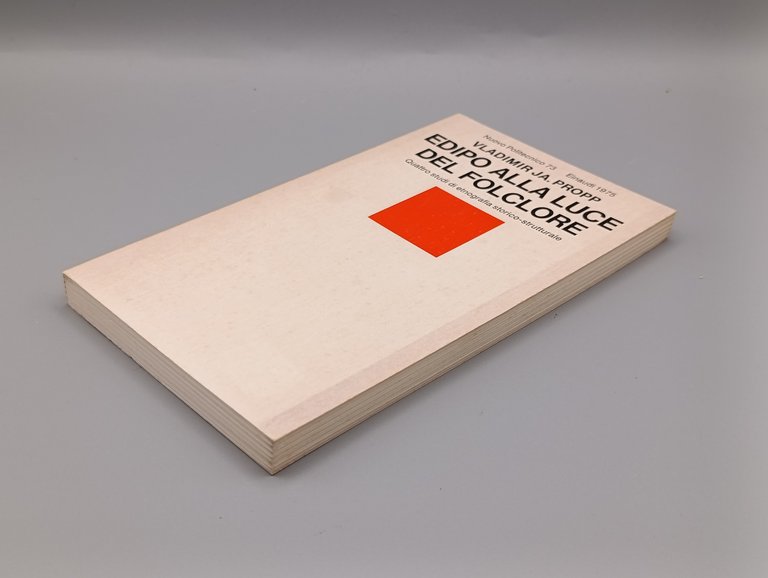 Edipo alla luce del folclore. Quattro studi di etnografia storico-strutturale