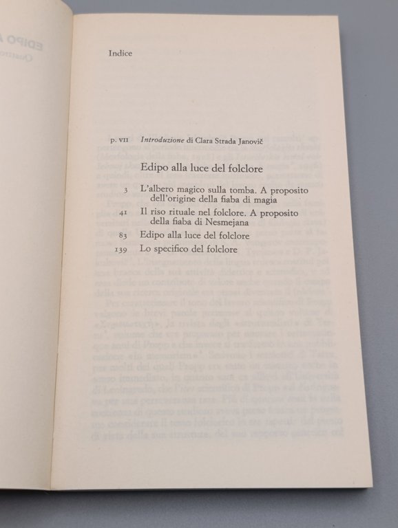 Edipo alla luce del folclore. Quattro studi di etnografia storico-strutturale