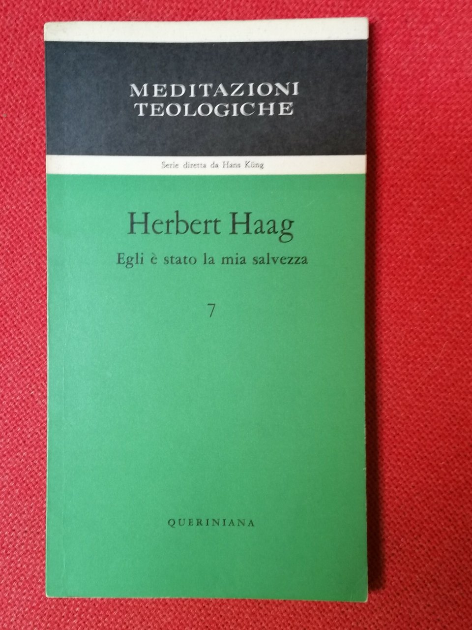 Egli è stato la mia salvezza Herbert Haag Queriniana1966