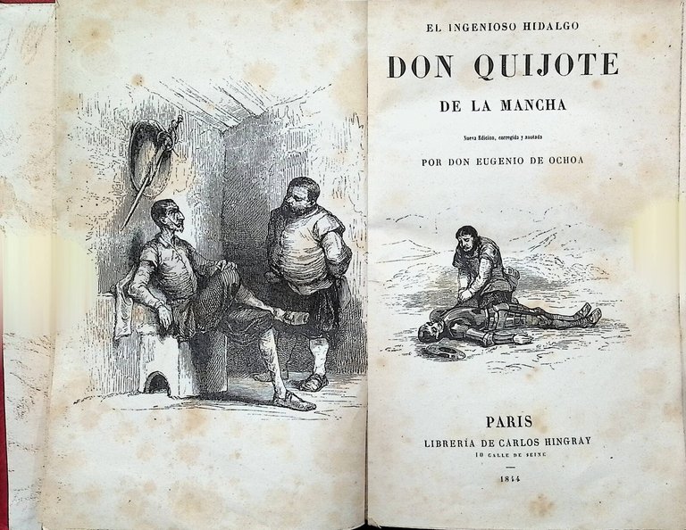 El Ingenioso Hidalgo Don Quijote de la Mancha Libro Antico …