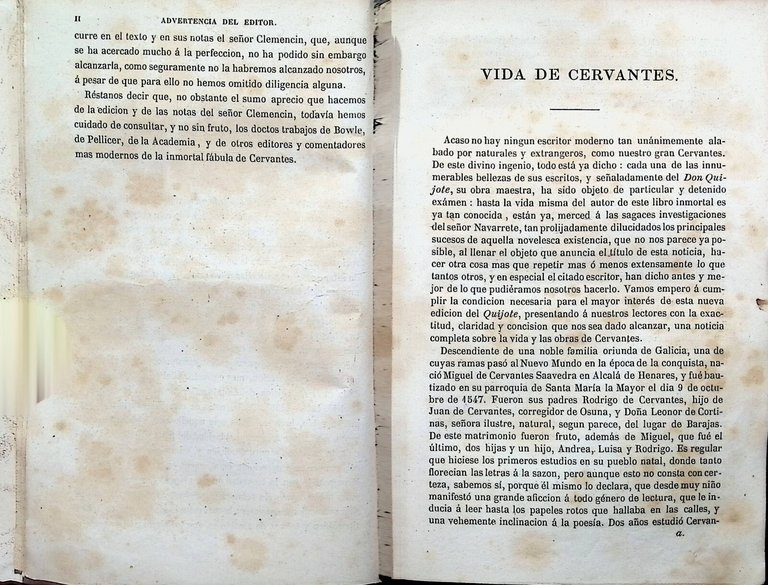 El Ingenioso Hidalgo Don Quijote de la Mancha Libro Antico …