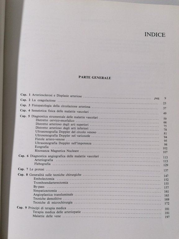 Elementi di Patologia e Chirurgia Vascolare Libro Delfino Editore 1988 …