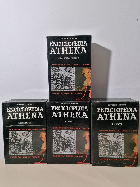 Enciclopedia Athena De Vecchi 4 Volumi Le Arti Storia Letterature …