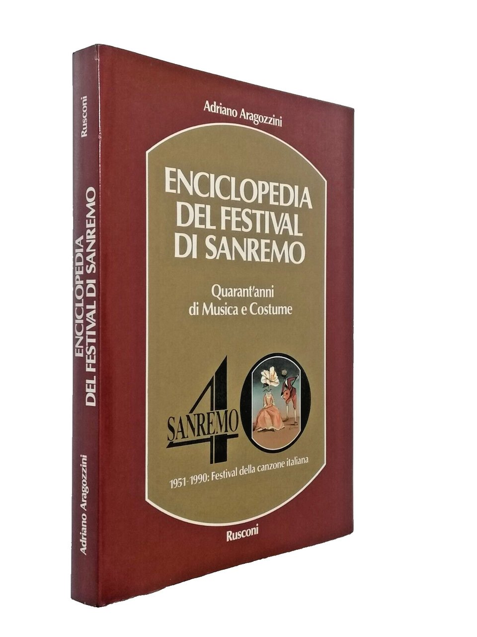 Enciclopedia Del Festival Di Sanremo Libro Aragozzini Rusconi Prima Edizione