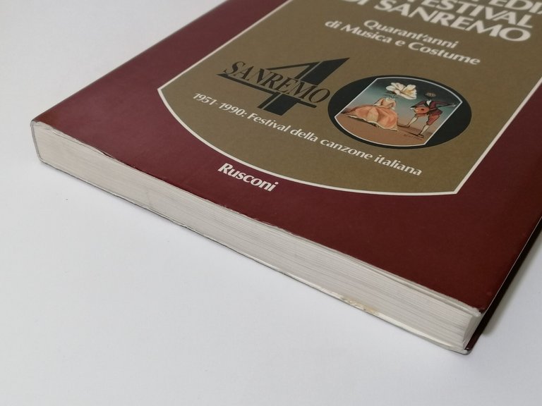 Enciclopedia Del Festival Di Sanremo Libro Aragozzini Rusconi Prima Edizione