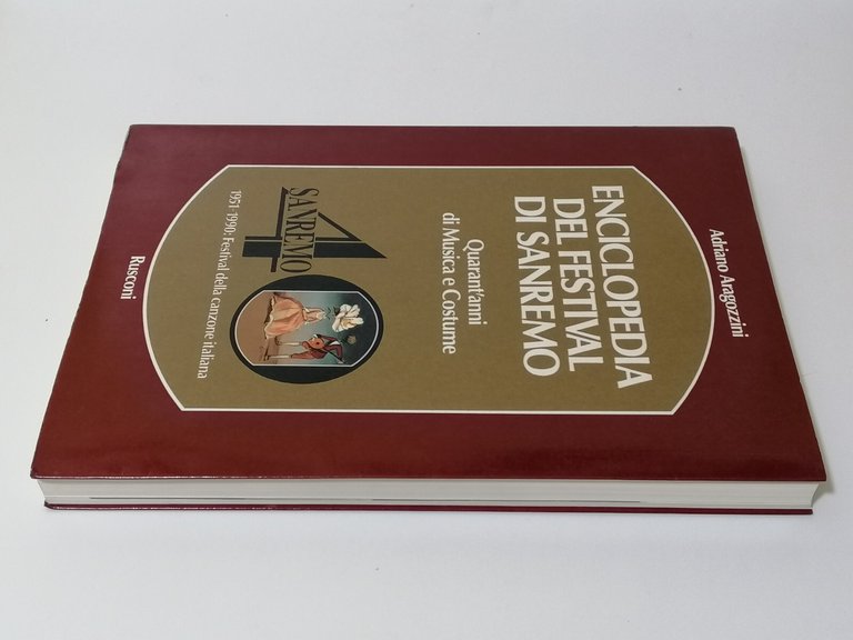 Enciclopedia Del Festival Di Sanremo Libro Aragozzini Rusconi Prima Edizione
