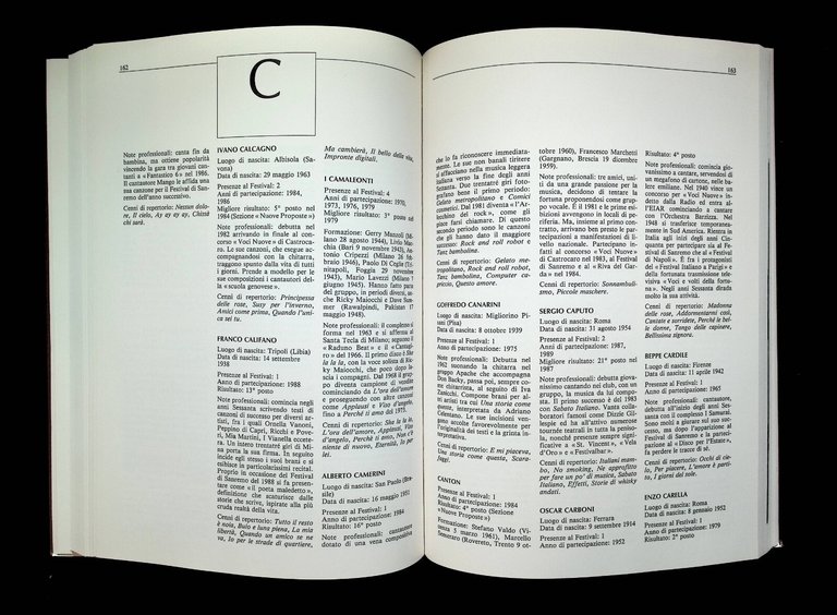 Enciclopedia Del Festival Di Sanremo Libro Aragozzini Rusconi Prima Edizione