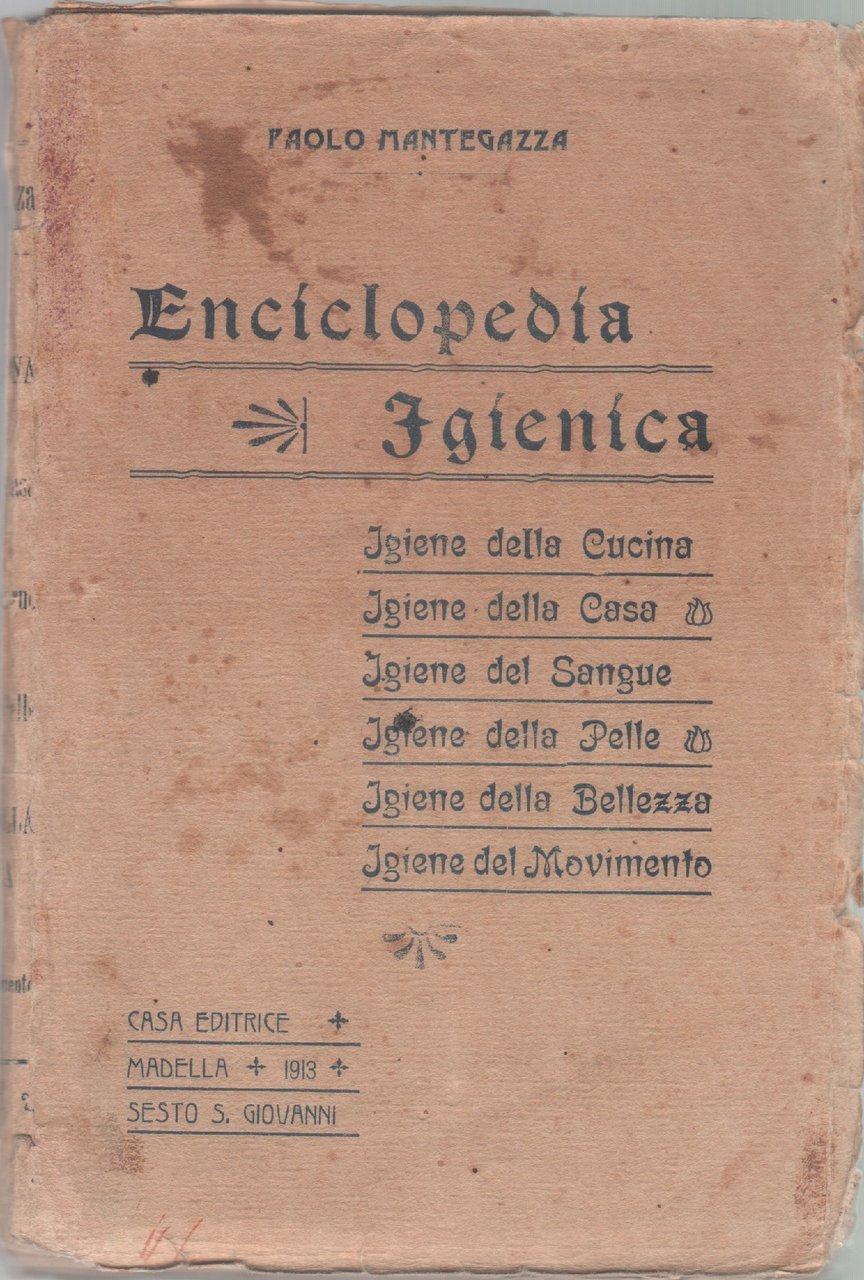 Enciclopedia igienica - Paolo Mantegazza | Immagine principale