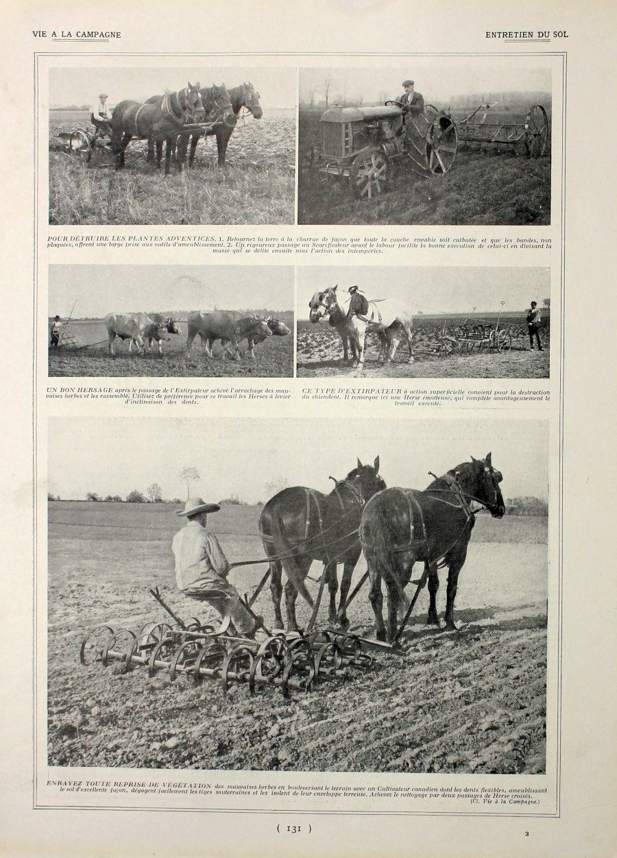 Entretien du sol. Immagine 1927 | Immagine principale
