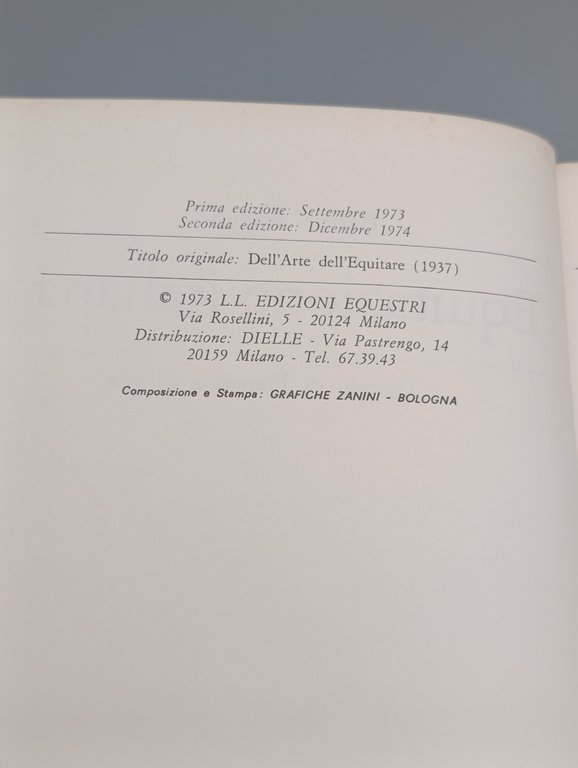 Equitazione italiana