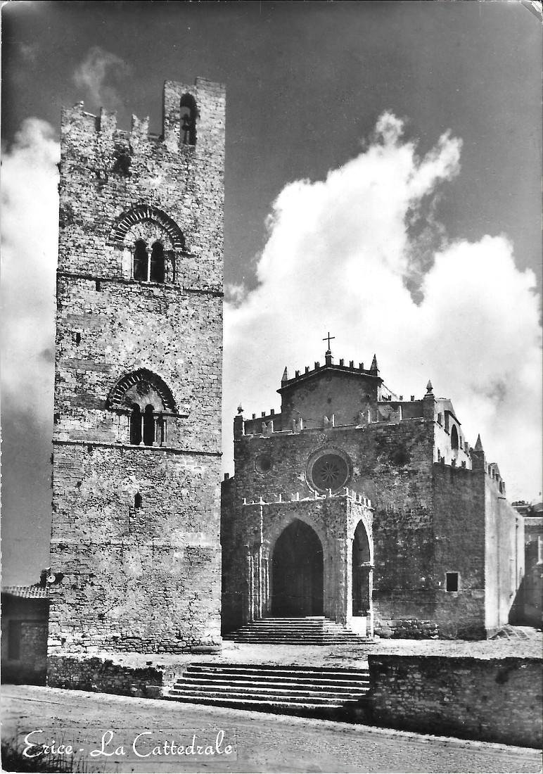 Erice. La Cattedrale. Non viaggiata | Immagine principale