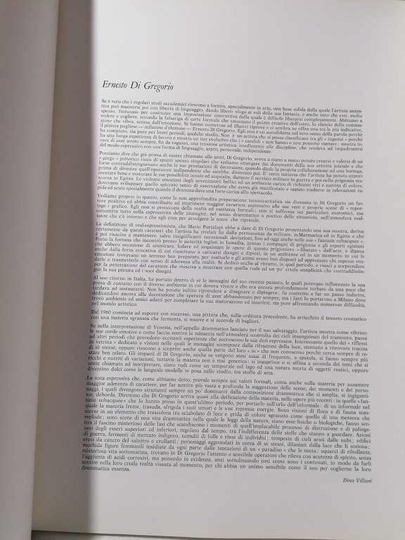 Ernesto Di Gregorio di Dino Villani - Il quadrato 1974 …
